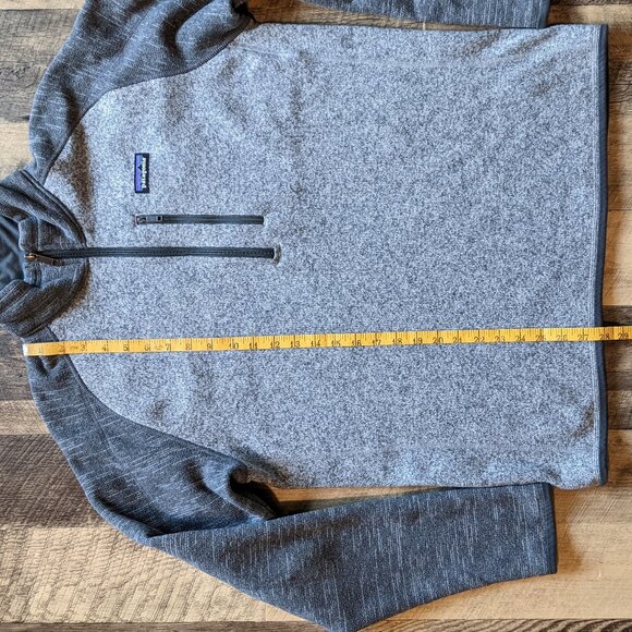 Patagonia Better Sweater ¼-Zip Fleece Large Gray - Picture 5 of 7